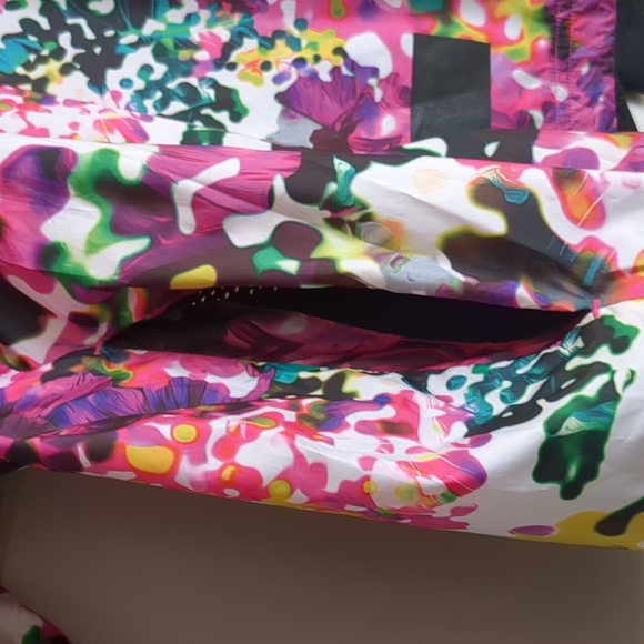 Adidas Lightweight Hooded Kangaroo Pocket Adjustable Waist Pullover Jacket - Picture 3 of 9